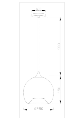 Подвесной светильник Moderli Laura V11529-1P изображение в интернет-магазине Cramer Light фото 6