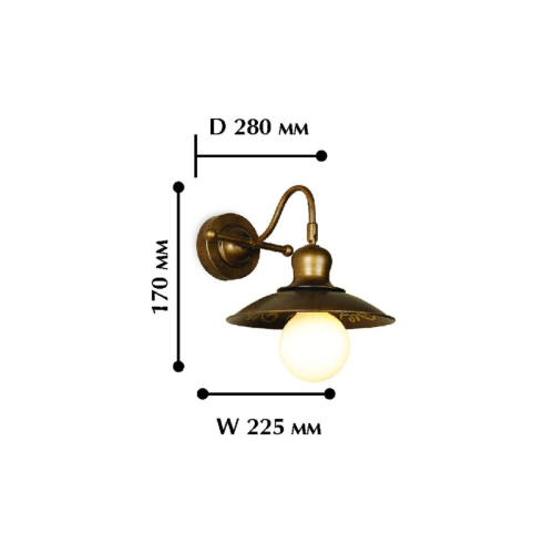 Бра Favourite Magrib 1214-1W дополнительное фото фото 2