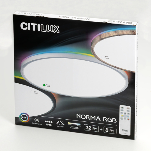 Потолочный светильник Citilux Norma LED RGB CL749400 изображение в интернет-магазине Cramer Light фото 12