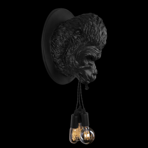 Настенный светильник Loft IT Gorilla 10178 Black изображение в интернет-магазине Cramer Light фото 6