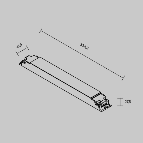 Источник напряжения Maytoni Dali 240Вт DC24В IP20 725015 изображение в интернет-магазине Cramer Light фото 2
