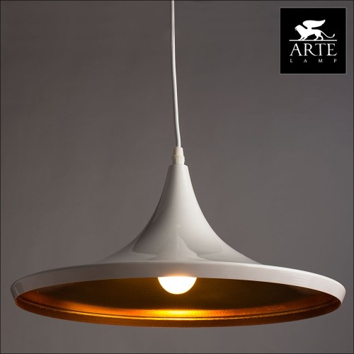 Подвесной светильник Arte Lamp Cappello A3406SP-1WH изображение в интернет-магазине Cramer Light фото 3