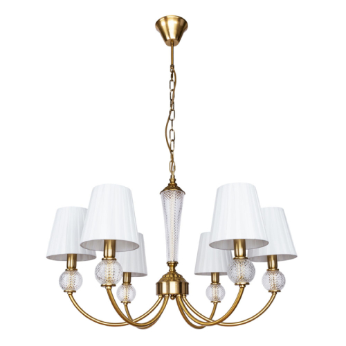 Подвесная люстра Arte Lamp Gracie A7301LM-6PB изображение в интернет-магазине Cramer Light