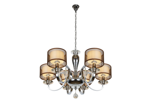 Подвесная люстра iLamp Mario RM16001/6CR изображение в интернет-магазине Cramer Light фото 5