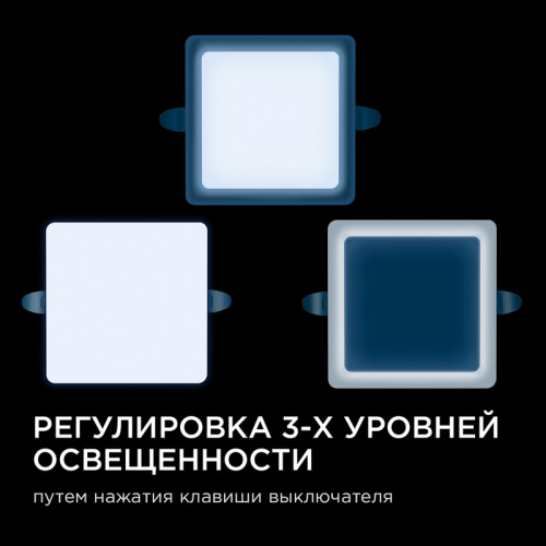Встраиваемая светодиодная панель Apeyron FLP 06-115 изображение в интернет-магазине Cramer Light фото 9