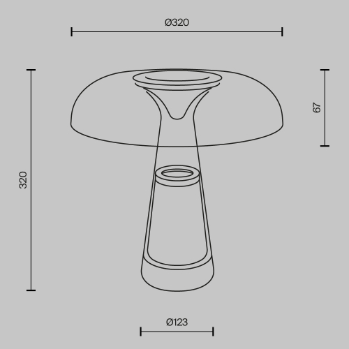 Настольная лампа Maytoni Artefact MOD484TL-L8BK изображение в интернет-магазине Cramer Light фото 7