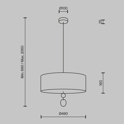 Подвесной светильник Maytoni Glamping MOD437PL-05B изображение в интернет-магазине Cramer Light фото 8