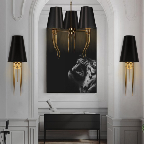 Подвесная люстра Loft IT Brunilde 10207/6 Gold изображение в интернет-магазине Cramer Light фото 6