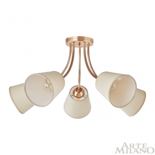 Потолочная люстра Arte Milano Napoli 339546/5 FGD изображение в интернет-магазине Cramer Light фото 9