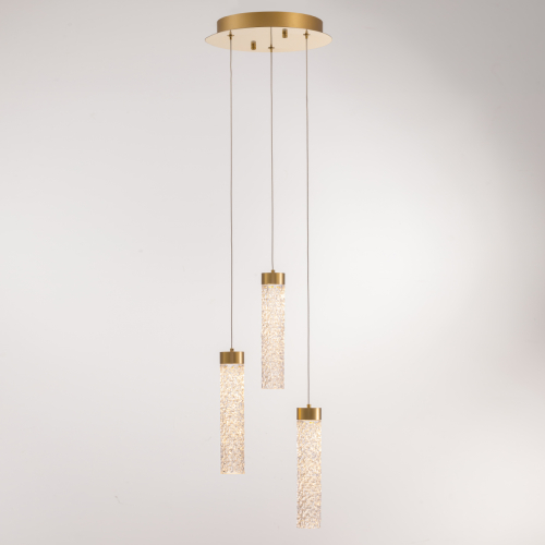 Подвесной светильник Delight Collection MD24030028-3A brass/clear изображение в интернет-магазине Cramer Light фото 4