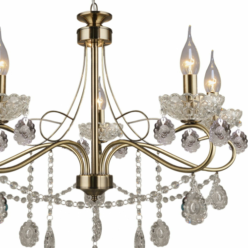 Подвесная люстра Reluce 01487-0.4-05 AB изображение в интернет-магазине Cramer Light фото 3