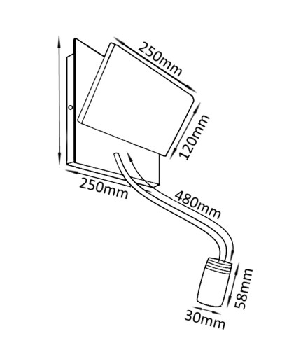 Бра Crystal Lux CLT 226W250USB WH дополнительное фото фото 4