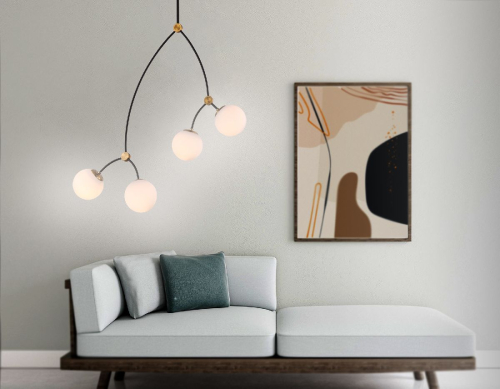 Люстра на штанге Ambrella Light Modern TR2575 изображение в интернет-магазине Cramer Light фото 7