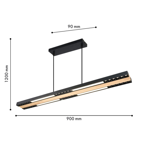 Подвесная люстра F-Promo Zebra 4440-4P изображение в интернет-магазине Cramer Light фото 3