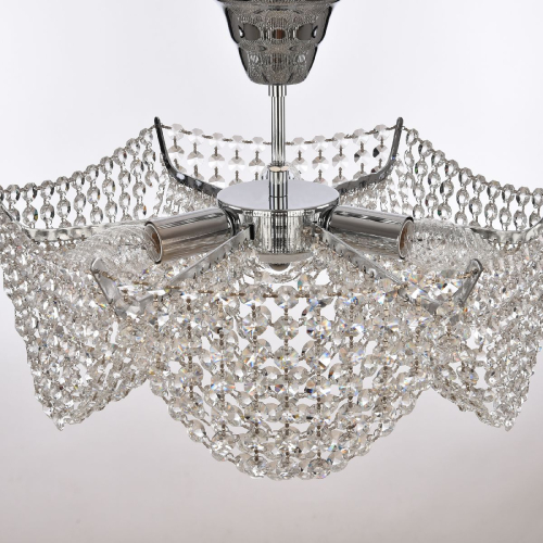 Потолочная люстра Bohemia Ivele Crystal 778/42 Ni изображение в интернет-магазине Cramer Light фото 2