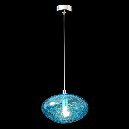 Подвесной светильник Crystal Lux FORMLESS SP1 BLUE изображение в интернет-магазине Cramer Light