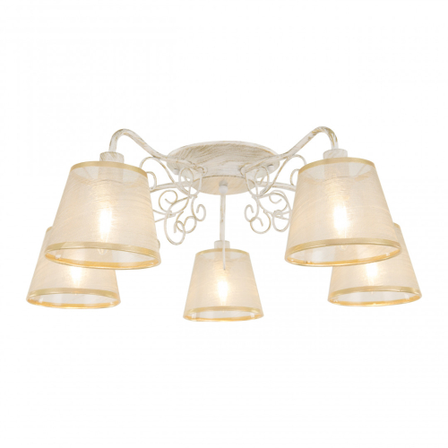 Потолочная люстра Arte Milano 341120/5 WT+G изображение в интернет-магазине Cramer Light фото 3