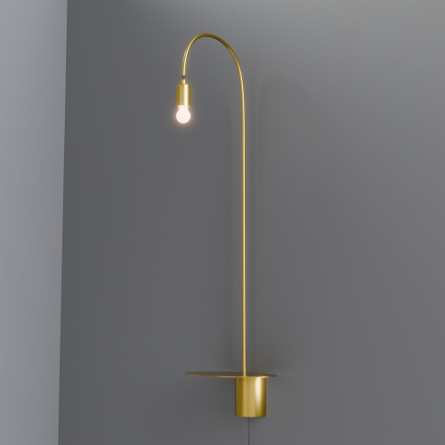 Настенный светильник Lightera Cuneo LE422W-1BR изображение в интернет-магазине Cramer Light фото 3