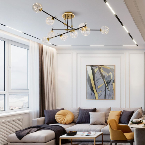 Потолочная люстра Modelux ML.6079.9 изображение в интернет-магазине Cramer Light фото 5