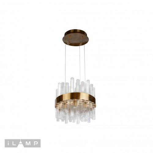 Подвесная люстра iLamp Art 6120-400 GD изображение в интернет-магазине Cramer Light фото 2