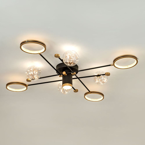 Потолочная люстра LED4U L3115-8 изображение в интернет-магазине Cramer Light фото 6