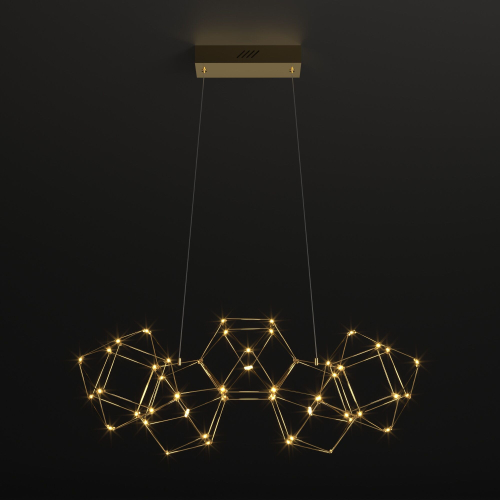 Подвесная люстра Eurosvet Uma 90168/5 медь a061143 изображение в интернет-магазине Cramer Light фото 2