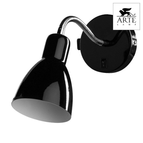 Спот Arte Lamp Dorm A1408AP-1BK изображение в интернет-магазине Cramer Light