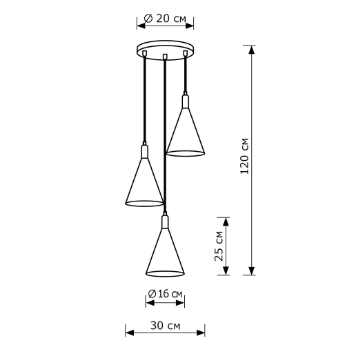Подвесной светильник LightHall Glaro LH012083 изображение в интернет-магазине Cramer Light фото 3