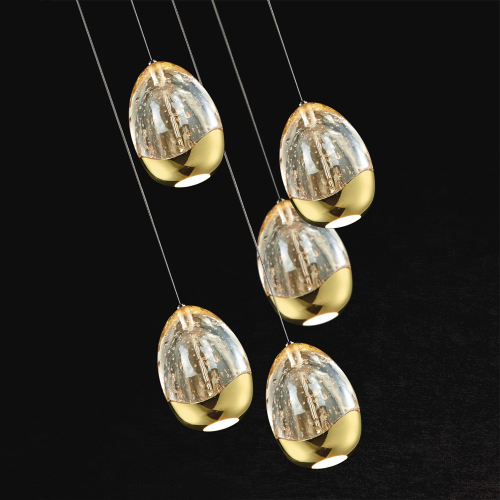 Подвесной светильник DeLight Collection Terrene MD13003023-5A gold изображение в интернет-магазине Cramer Light фото 5