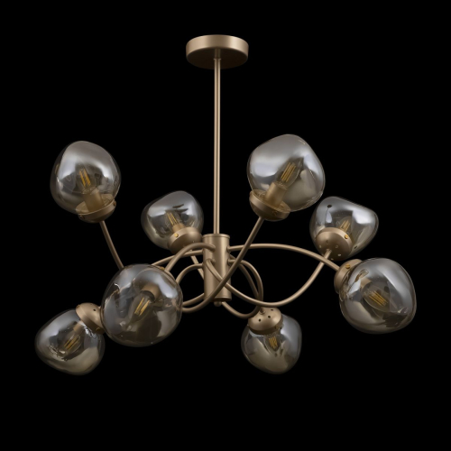 Люстра на штанге Freya Volani FR8017PL-08MG изображение в интернет-магазине Cramer Light фото 6