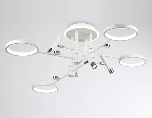 Потолочная люстра Ambrella Light Comfort LineTech FL51648 изображение в интернет-магазине Cramer Light фото 2