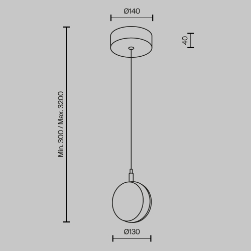 Подвесной светильник Maytoni Mind MOD299PL-L10BS3K изображение в интернет-магазине Cramer Light фото 2