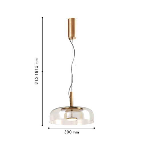 Подвесной светильник Favourite Brandy 4258-1P изображение в интернет-магазине Cramer Light фото 2