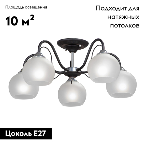 Потолочная люстра Vitaluce V3948-1/5PL изображение в интернет-магазине Cramer Light фото 2