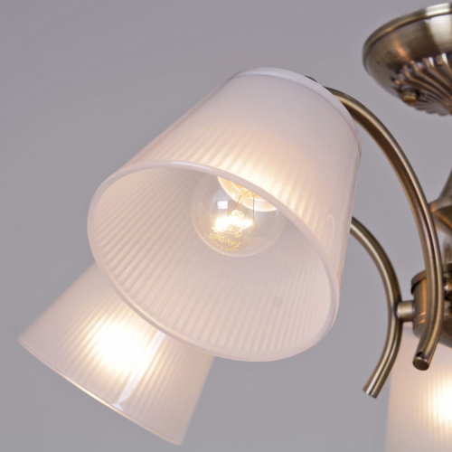 Потолочная люстра Illumico IL0910-5CSQ-26 AB ELITE изображение в интернет-магазине Cramer Light фото 2