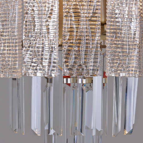 Подвесная люстра Illumico IL3581-9ASQ-25 AB GENOA изображение в интернет-магазине Cramer Light фото 3