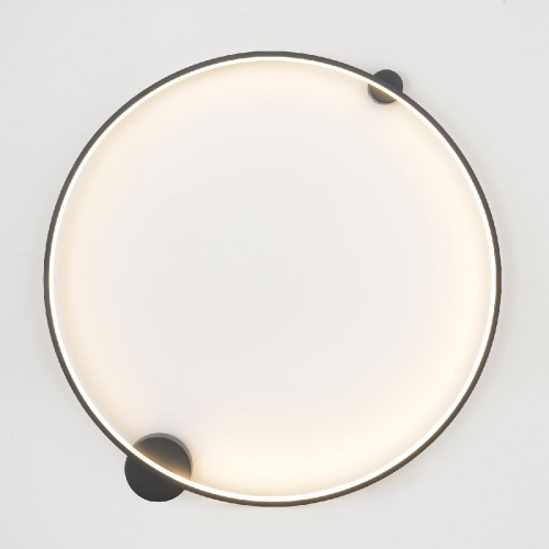 Настенный светильник Crystal Lux REAL AP35W LED BLACK изображение в интернет-магазине Cramer Light