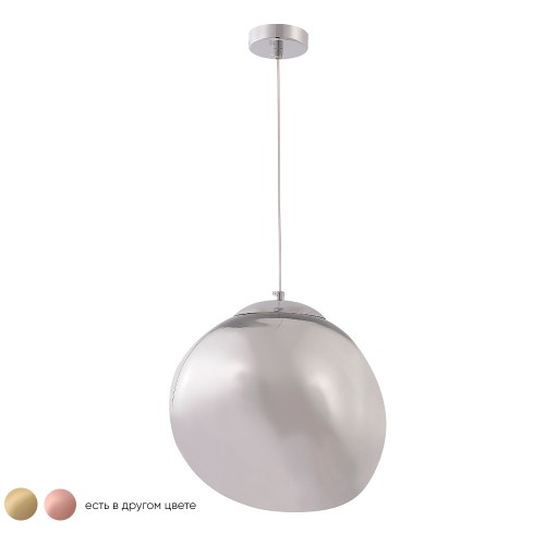 Подвесной светильник Crystal Lux MALAGA SP1 D280 CHROME изображение в интернет-магазине Cramer Light фото 2