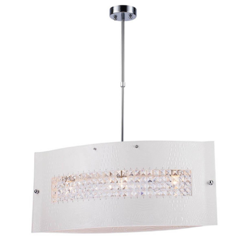 Подвесной светильник Lucia Tucci Pelle Bianca 2010.3 изображение в интернет-магазине Cramer Light