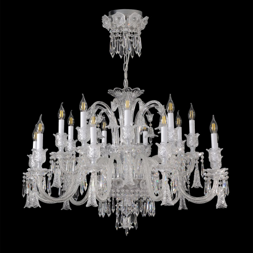Подвесная люстра Crystal Lux VERSAILLES SP9+9 CHROME изображение в интернет-магазине Cramer Light фото 4