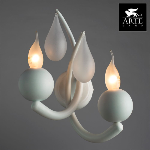 Бра Arte Lamp Sigma A3229AP-2WH дополнительное фото фото 3