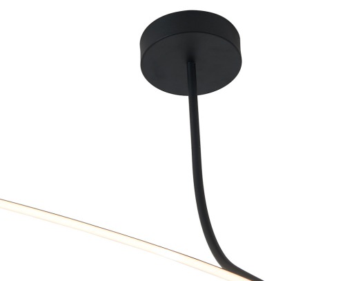 Подвесная люстра Italline IT013-6025 black 3000K изображение в интернет-магазине Cramer Light фото 6