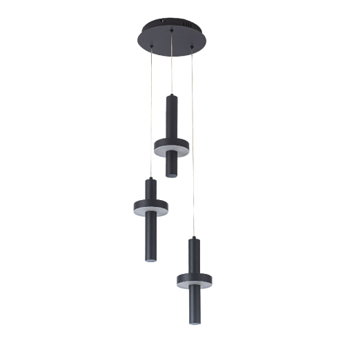 Подвесной светильник Modestyle MS.9882.3 BK изображение в интернет-магазине Cramer Light