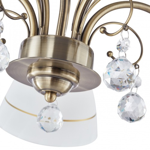 Подвесная люстра Arte Milano Amalfi 339656/5 AB изображение в интернет-магазине Cramer Light фото 8