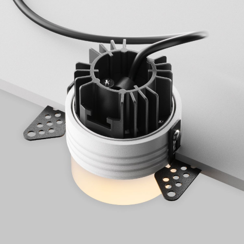 Встраиваемый светильник Maytoni Nude DL065-12W3K-TRS-W изображение в интернет-магазине Cramer Light фото 6