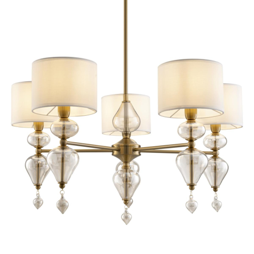 Люстра на штанге Freya Raise FR5369CL-05BS изображение в интернет-магазине Cramer Light фото 5