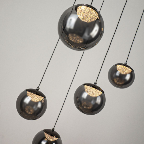 Подвесной светильник Modelux ML.2338.7 BK изображение в интернет-магазине Cramer Light фото 3