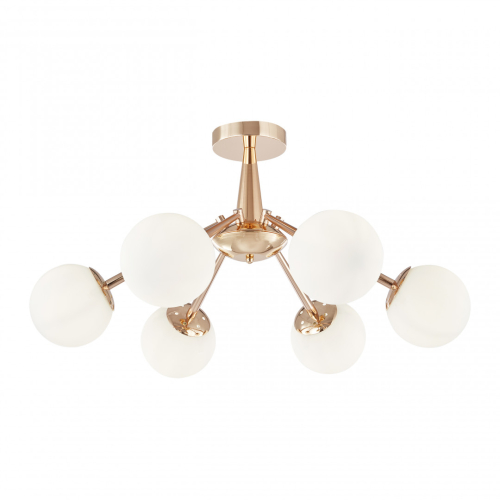 Потолочная люстра Arte Milano Napoli 338654/6 FGD изображение в интернет-магазине Cramer Light фото 3