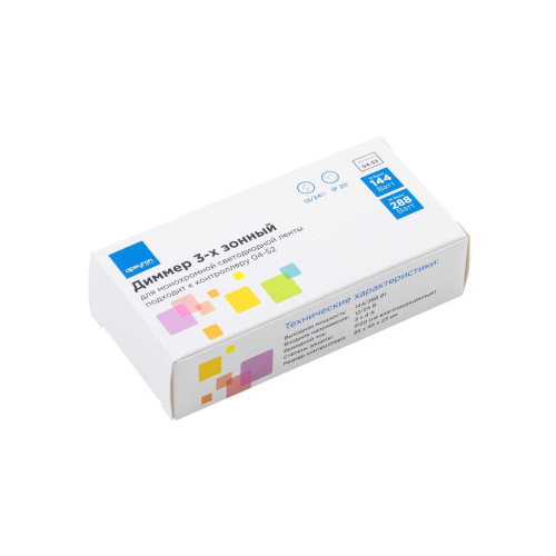 Диммер 3-х зонный Apeyron 12/24V 04-53 дополнительное фото фото 2