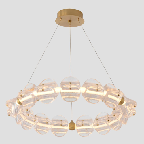 Подвесная люстра Crystal Lux RICH SP38W LED изображение в интернет-магазине Cramer Light фото 4